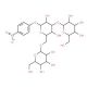 4-Nitrophenyl 2,3-Di-O-(β-D-glucopyranosyl)-β-D-glucopyranoside - chemical structure image