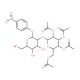4-Nitrophenyl 2-O-(2,3,4,6-Tri-O-acetyl-α-D-mannopyranosyl)-α-D-mannopyranoside (CAS 26255-69-6) - chemical structure image