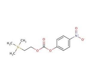 4-Nitrophenyl 2-(trimethylsilyl)ethyl carbonate (CAS 80149-80-0) - chemical structure image