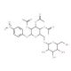 4-Nitrophenyl-6-O-α-D-glucopyranosyl-(2,3,4-O-triacetyl)-α-D--glucopyranoside - chemical structure image