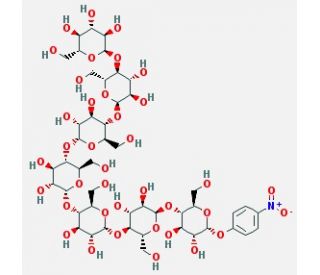 4-Nitrophenyl a-D-maltoheptaoside (CAS 74173-31-2) - chemical structure image