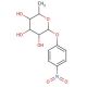 4-Nitrophenyl α-L-rhamnopyranoside (CAS 18918-31-5) - chemical structure image