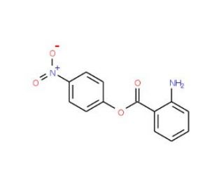 4-Nitrophenyl anthranilate (CAS 19176-60-4) - chemical structure image