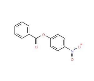 4-Nitrophenyl benzoate (CAS 959-22-8) - chemical structure image