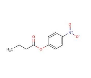 4-Nitrophenyl butyrate (CAS 2635-84-9) - chemical structure image