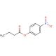 4-Nitrophenyl butyrate (CAS 2635-84-9) - chemical structure image