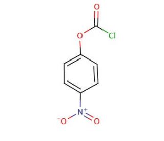 4-Nitrophenyl chloroformate (CAS 7693-46-1) - chemical structure image
