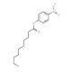 4-Nitrophenyl decanoate (CAS 1956-09-8) - chemical structure image