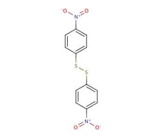 4-Nitrophenyl disulfide (CAS 100-32-3) - chemical structure image