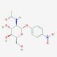 4-Nitrophenyl-N-acetyl-β- D-glucosaminide (CAS 3459-18-5) - chemical structure image