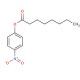4-Nitrophenyl octanoate (CAS 1956-10-1) - chemical structure image