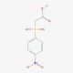 [(4-nitrophenyl)sulfonyl]acetic acid (CAS 3937-94-8) - chemical structure image