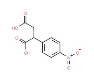 4-Nitrophenylsuccinic acid (CAS 21021-53-4) - chemical structure image
