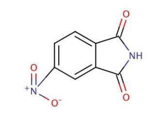 4-Nitrophthalimide (CAS 89-40-7) - chemical structure image