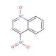 4-Nitroquinoline N-oxide (CAS 56-57-5) - chemical structure image