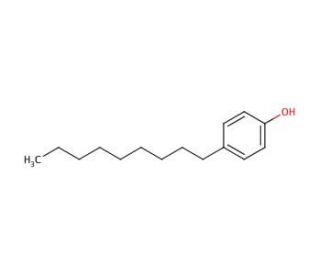 4-Nonylphenol (CAS 104-40-5) - chemical structure image