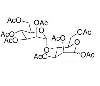 4-O-(2,3,4,6-Tetra-O-acetyl-&alpha;-D-mannopyranosyl)-D-mannopyranose Tetraacetate (CAS 123809-59-6) - chemical structure image