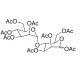 4-O-(2,3,4,6-Tetra-O-acetyl-α-D-mannopyranosyl)-D-mannopyranose Tetraacetate (CAS 123809-59-6) - chemical structure image