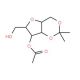 4-O-Acetyl-2,5-anhydro-1,3-O-isopropylidene-D-glucitol (CAS 70128-28-8) - chemical structure image