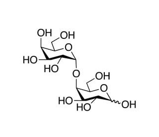 4-O-(&alpha;-D-Galactopyranosyl)-D-galactose (CAS 80446-85-1) - chemical structure image