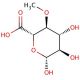 4-O-Methyl-D-glucuronic Acid (CAS 4120-73-4) - chemical structure image