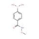 4-(O-Methylhydroxylaminocarbonyl)benzeneboronic acid (CAS 850568-17-1) - chemical structure image