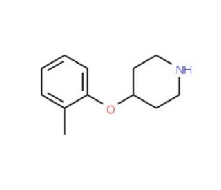 4-o-Tolyloxy-piperidine (CAS 63843-42-5) - chemical structure image