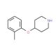 4-o-Tolyloxy-piperidine (CAS 63843-42-5) - chemical structure image
