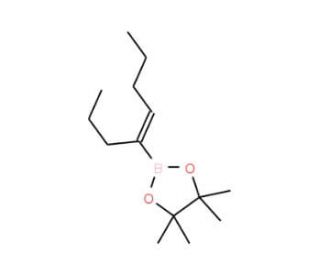 4-Octen-4-ylboronic acid pinacol ester (CAS 177949-95-0) - chemical structure image