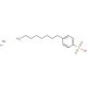 4-Octylbenzenesulfonic acid sodium salt (CAS 6149-03-7) - chemical structure image