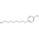 Struttura molecolare di 4-(Octyloxy)aniline, Numero CAS: 39905-45-8 4-(Octyloxy)aniline (CAS 39905-45-8) - chemical structure image
