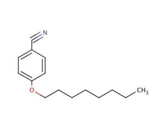 4-(Octyloxy)benzonitrile (CAS 88374-55-4) - chemical structure image