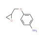 4-(Oxiran-2-ylmethoxy)aniline - chemical structure image