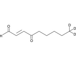 4-oxo 2-Nonenal-d3 (CAS 1313400-91-7) - chemical structure image