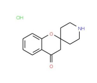 4-Oxo-2-spiro(piperidine-4-yl)-benzopyran hydrochloride (CAS 159635-39-9) - chemical structure image