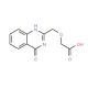[(4-oxo-3,4-dihydroquinazolin-2-yl)methoxy]acetic acid (CAS 943087-94-3) - chemical structure image