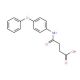 4-Oxo-4-[(4-phenoxyphenyl)amino]butanoic acid - chemical structure image