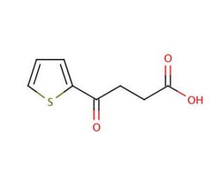 4-Oxo-4-(2-thienyl)butyric acid (CAS 4653-08-1) - chemical structure image
