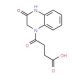 4-Oxo-4-(3-oxo-3,4-dihydro-2H-quinoxalin-1-yl)-butyric acid - chemical structure image