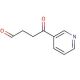 4-Oxo-4-(3-pyridyl)-butanal (CAS 76014-80-7) - chemical structure image