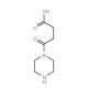 4-Oxo-4-piperazin-1-yl-butyric acid - chemical structure image