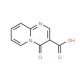 4-oxo-4H-pyrido[1,2-a]pyrimidine-3-carboxylic acid (CAS 34662-58-3) - chemical structure image