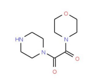 4-[oxo(piperazin-1-yl)acetyl]morpholine - chemical structure image