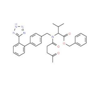 4-Oxo Valsartan Benzyl Ester (CAS 188240-32-6) - chemical structure image