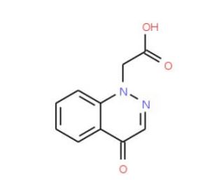 (4-oxocinnolin-1(4H)-yl)acetic acid - chemical structure image