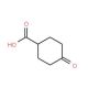 4-Oxocyclohexanecarboxylic acid (CAS 874-61-3) - chemical structure image