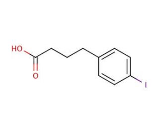 4-(p-Iodophenyl)butyric acid (CAS 27913-58-2) - chemical structure image