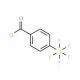 4-(Pentafluorothio)benzoyl chloride (CAS 197384-98-8) - chemical structure image