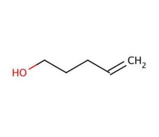 4-Penten-1-ol (CAS 821-09-0) - chemical structure image