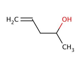 4-Penten-2-ol (CAS 625-31-0) - chemical structure image